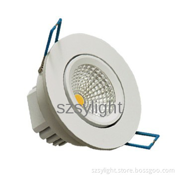 New Style Most Popular7W Commercial 67 cutting size cob led downlights